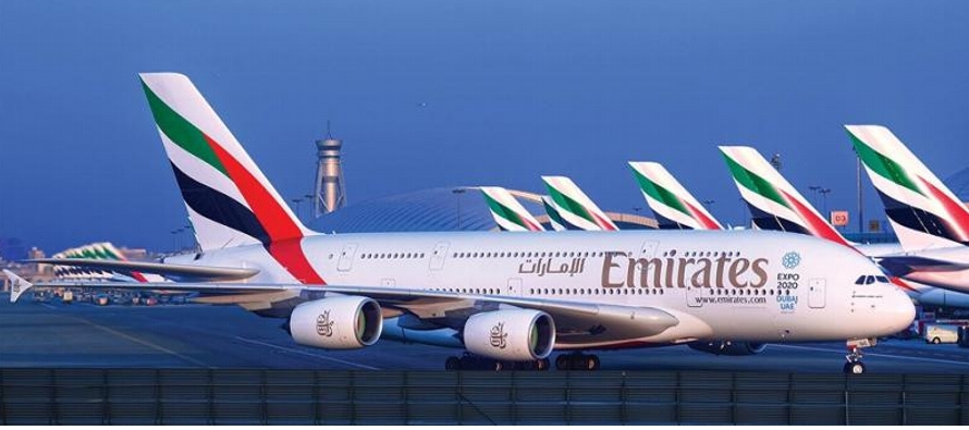 "Emirates ya presentó una cancelación de horarios para operar en...