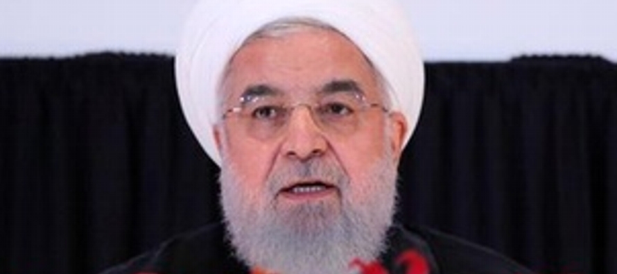 Rouhani y su par estadounidense, Donald Trump, intercambiaron amenazas e insultos durante sus...