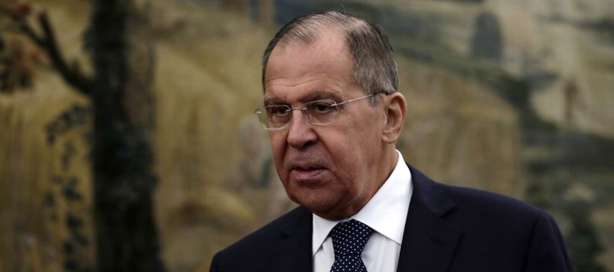En conferencia de prensa en Madrid, Lavrov lamentó que las relaciones entre los dos...
