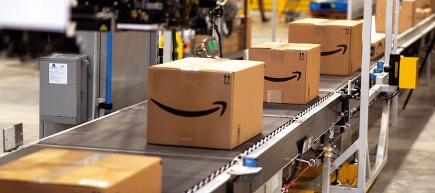 Amazon Alemania afirmó que alrededor de 620 trabajadores participaban en los paros en sus...