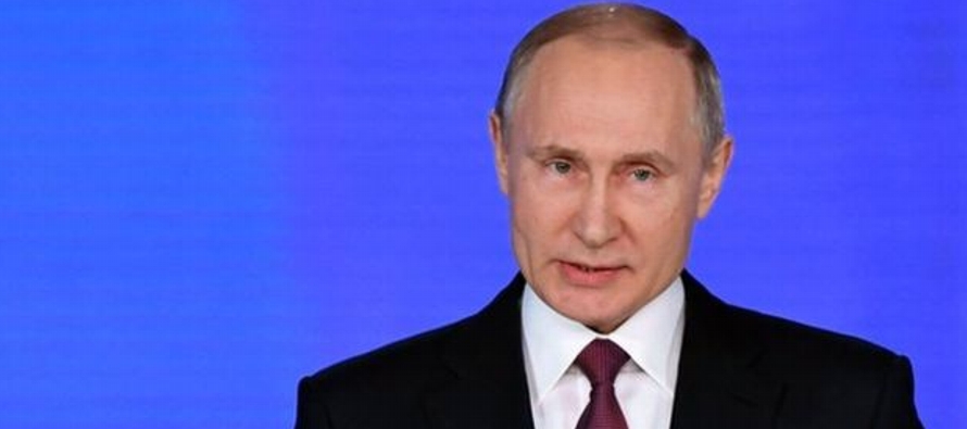 Putin hizo el anuncio después de supervisar unas pruebas previas, según el Kremlin,...