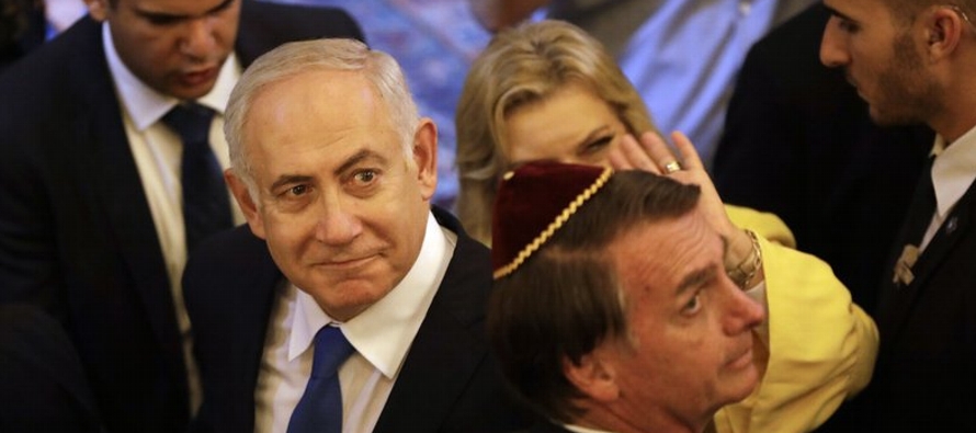 El primer ministro israelí Benjamin Netanyahu, que visita Brasil, dijo el domingo que solo...