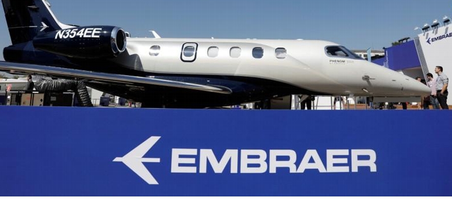 Embraer acordó en diciembre los términos de una propuesta para vender el 80 por...