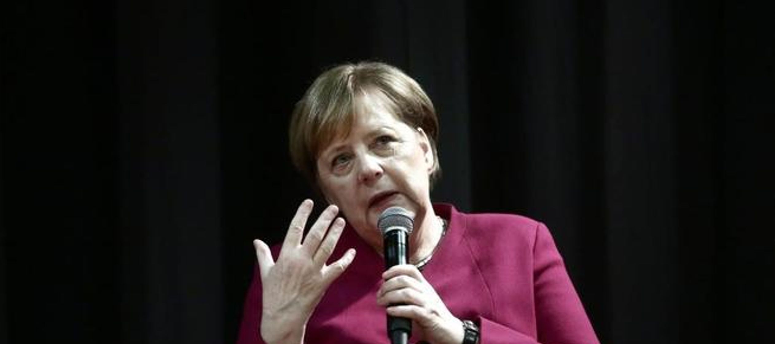 Merkel explicó que la deriva turca en materia de libertades es deficitaria de acuerdo a los...