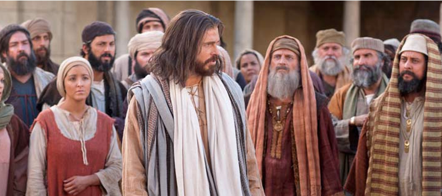 Entraron en Cafarnaún, y cuando llegó el sábado, Jesús fue a la...