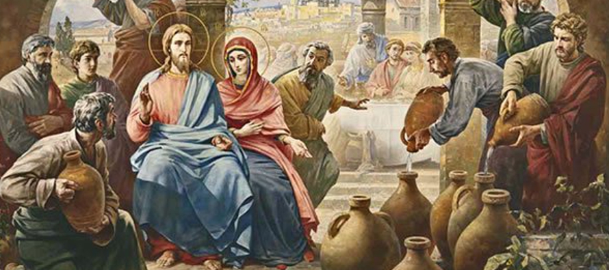 Así, en Caná de Galilea, dio Jesús comienzo a sus señales. Y...