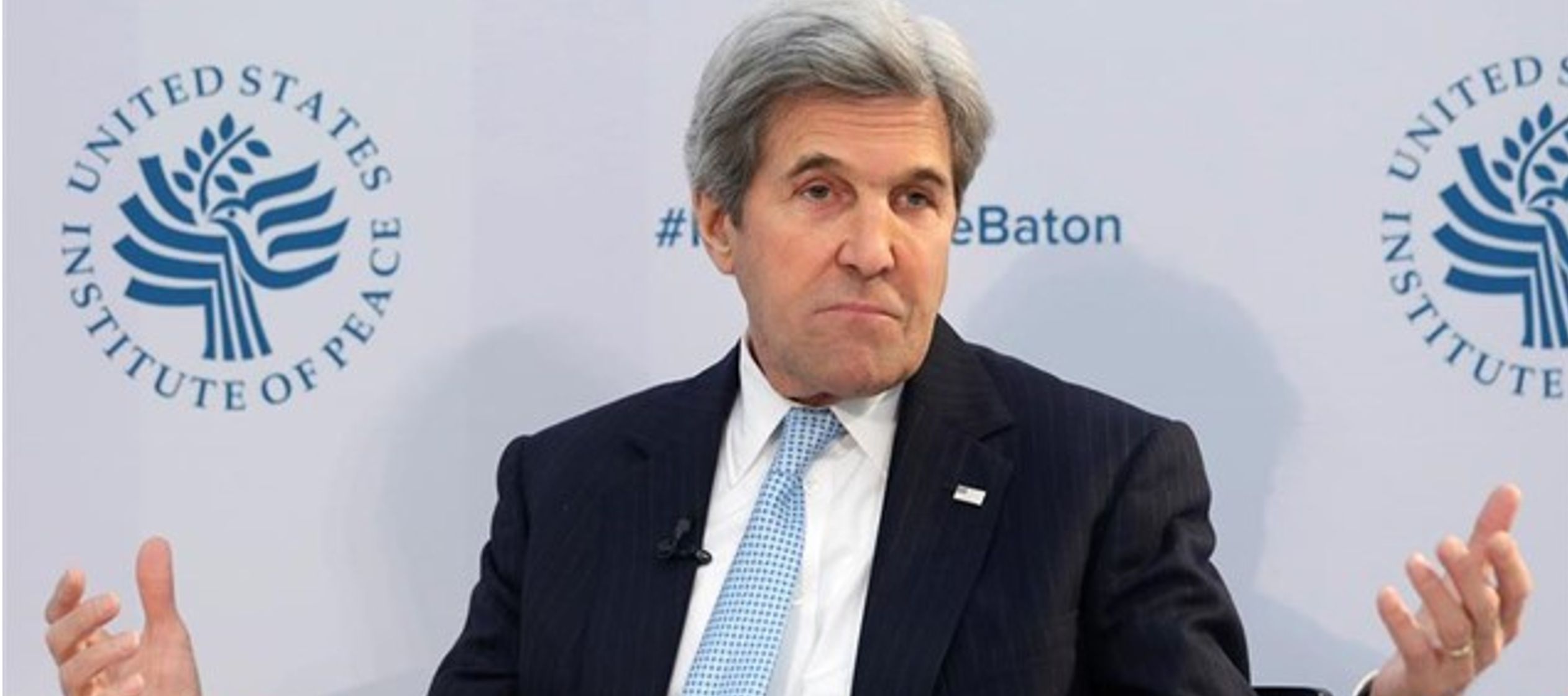 Kerry, que ha participado en un panel organizado por la cadena de televisión estadounidense...