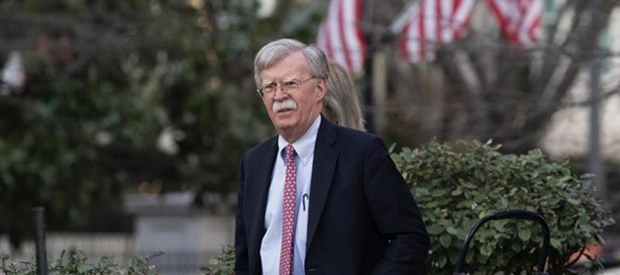 Bolton ha reiterado que Estados Unidos sigue dispuesto a "emprender acciones" contra el...