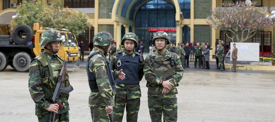 Funcionarios en Hanói señalaron que dispusieron de unos 10 días para preparar...