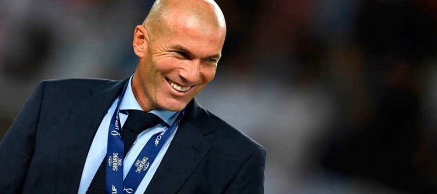 Zidane ganó tres títulos de la Liga de Campeones consecutivos con el Real Madrid...
