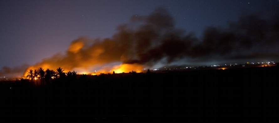 Las FDS reanudaron su ofensiva contra el Estado Islámico el domingo por la noche, tras la...