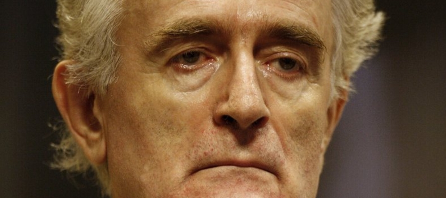 Karadzic apeló tras ser declarado culpable en 2016 de genocidio, crímenes de lesa...