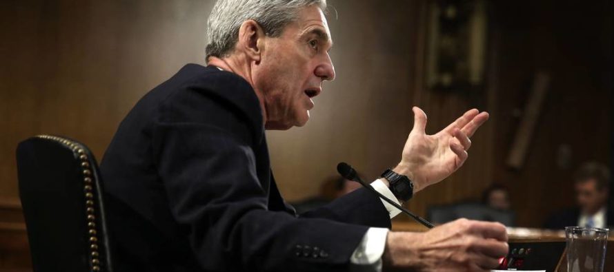 El fiscal general de Estados Unidos, William Barr, quien recibió el informe de Mueller el...