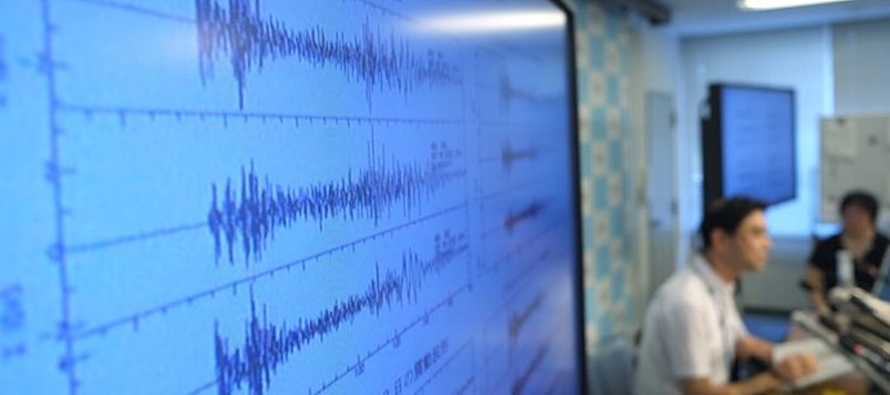 El Servicio Geológico de Estados Unidos indicó que el epicentro del sismo estaba a 31...