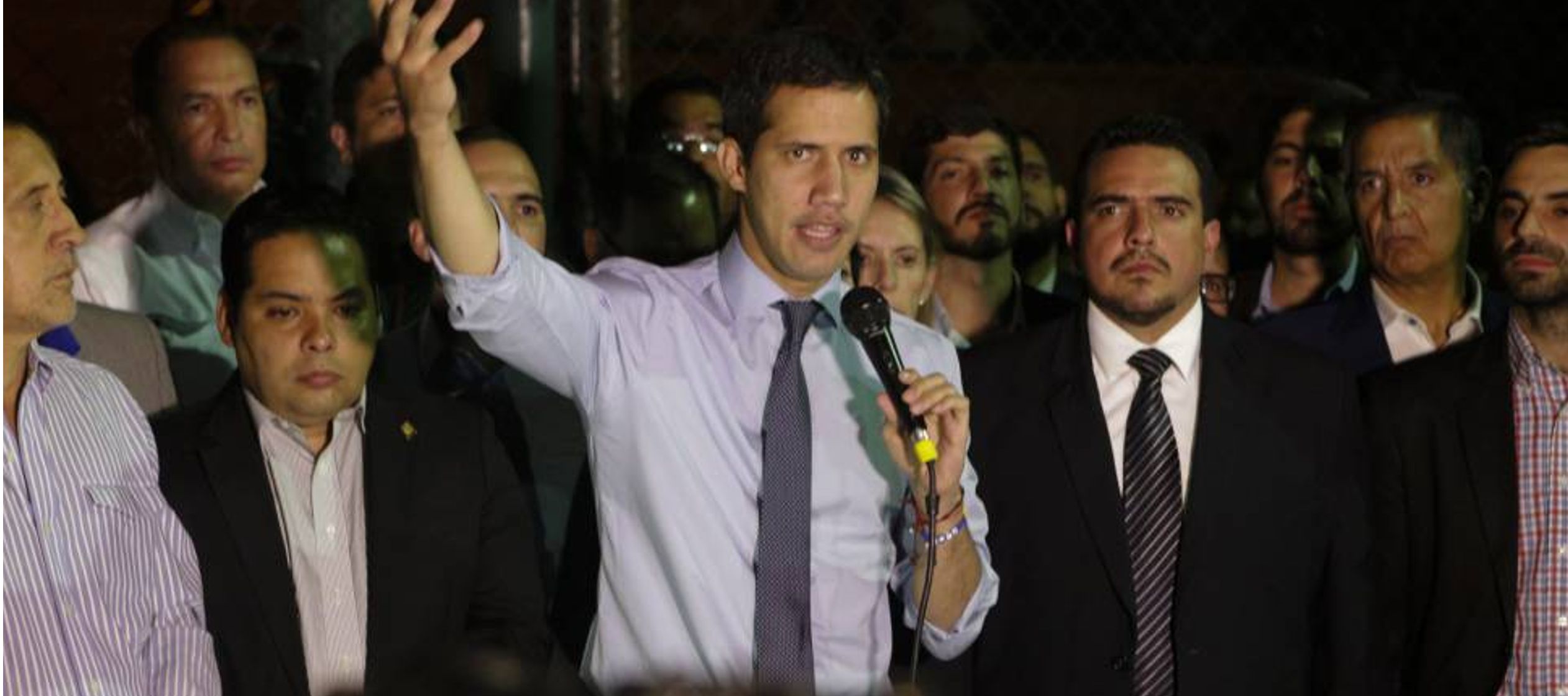 Nunca antes Guaidó había estado tan cerca de ser arrestado como el pasado 13 de...
