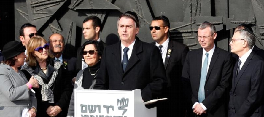El ultraderechista Bolsonaro realizó una visita a Israel el mes pasado, durante la cual...