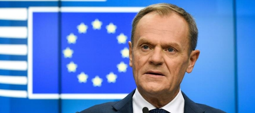 El presidente del Consejo Europeo, Tusk, dijo que sus comentarios eran una respuesta a las...