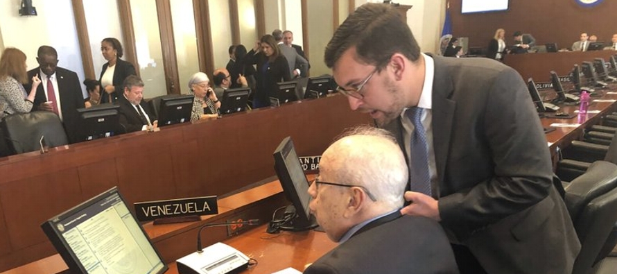 Nicolás Maduro inició en 2017 un proceso de dos años para abandonar la OEA,...