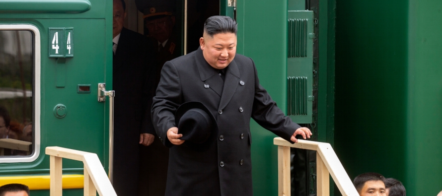 Kim se reunió con funcionarios locales y con el viceministro ruso de Exteriores antes de...