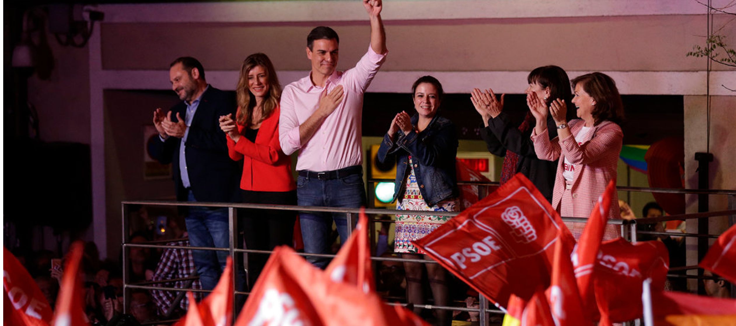 “Todo en la campaña parecía impulsar a los votantes españoles hacia los...