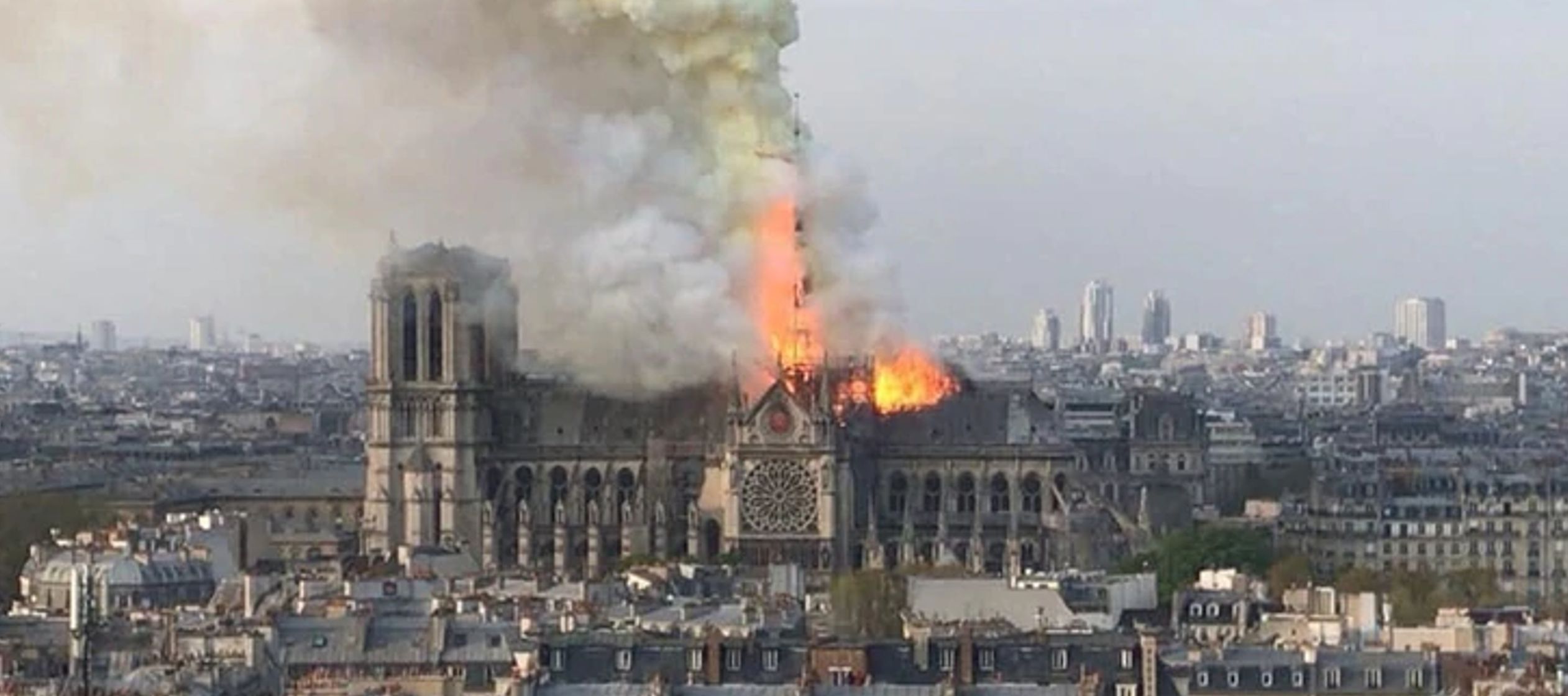 Ya va siendo tiempo de ir reflexionando algo sobre lo que ha sucedido con Notre Dame.