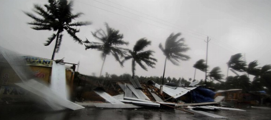 El ciclón, considerado “extremadamente severo” por el servicio...