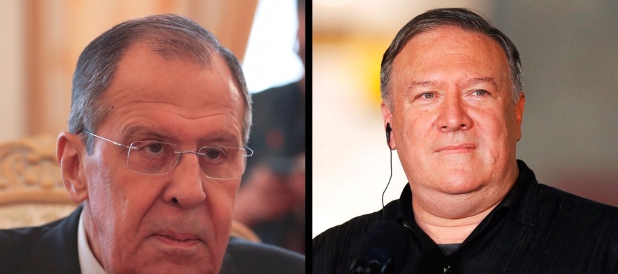 Según los reportes, Lavrov y Pompeo se reunirán en un aparte de la sesión...