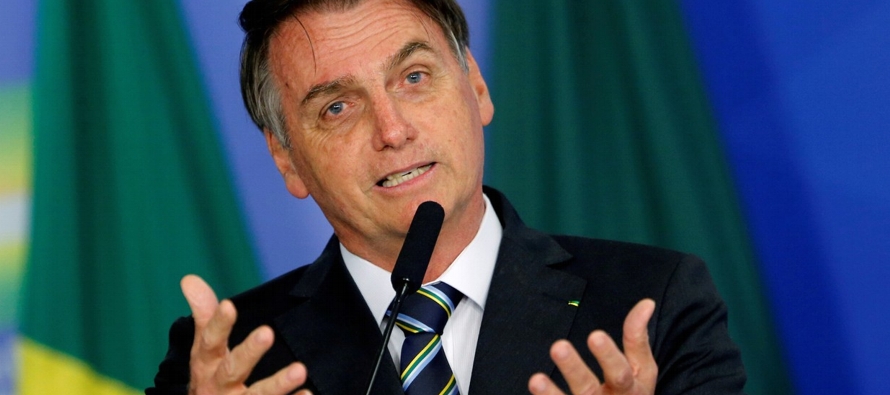 Sin mencionarla por su nombre, Bolsonaro abrió un discurso ante nuevos diplomáticos,...