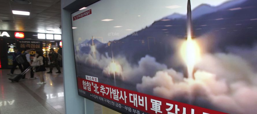 Si se confirma que Corea del Norte lanzó misiles balísticos prohibidos, sería...
