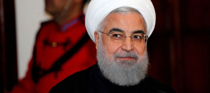 El presidente Hassan Rouhani dijo que Teherán continuará con la reanudación...
