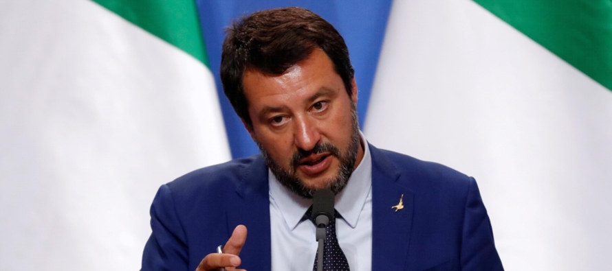 Salvini aseguró el martes que Roma debería estar dispuesta a romper el límite...