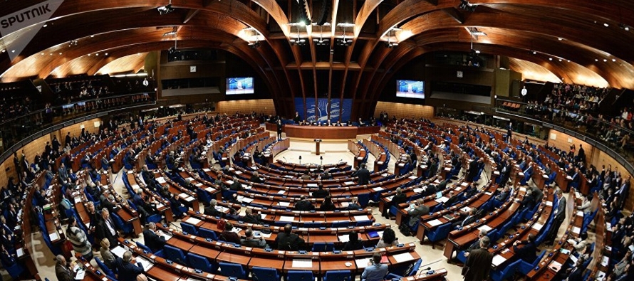 El consejo con sede en Estrasburgo, Francia, en el que pueden participar todos los países...