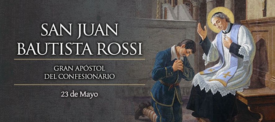Juan Bautista de Rossi representa el triunfo de la voluntad sobre la fragilidad física, del...