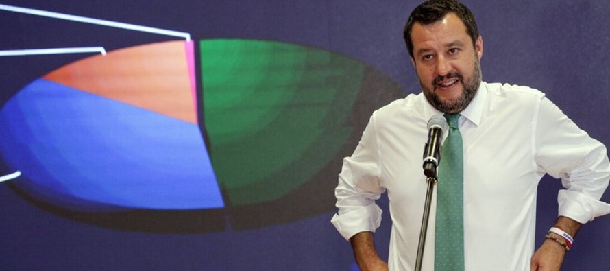 Salvini espera que un bloque de 100 a 150 eurodiputados se oponga a una mayor integración de...