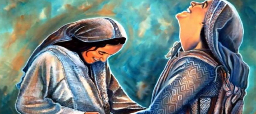 Y dijo María: «Engrandece mi alma al Señor y mi espíritu se alegra en...