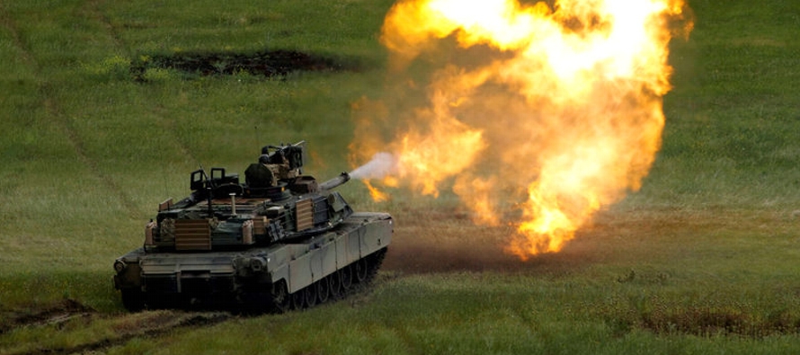 La posible venta incluye 108 tanques M1A2 Abrams fabricados por General Dynamics Corp con un valor...