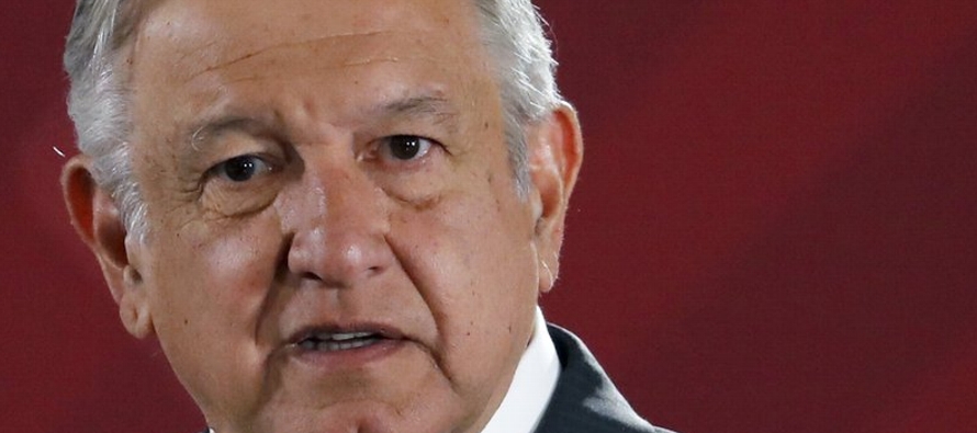 El presidente Andrés Manuel López Obrador anunció la manifestación para...