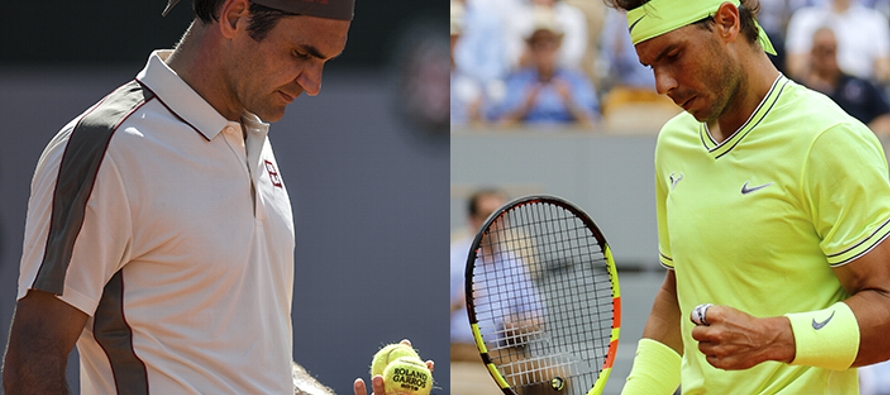 El español nunca había perdido ante Federer en sus cinco enfrentamientos previos en...