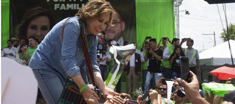 Torres, de 64 años y ex primera dama de Guatemala, es la favorita en las encuestas. Estuvo...