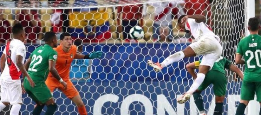 Bolivia abrió el marcador con un gol de penal de Marcelo Moreno Martins a los 28 minutos del...