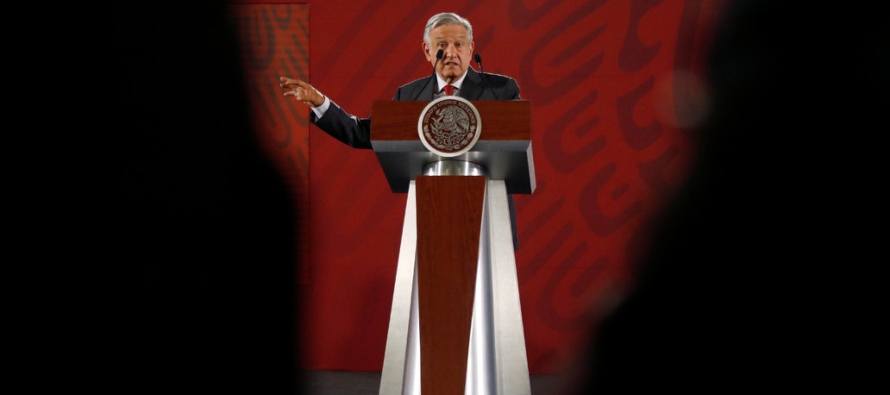 López Obrador envió el acuerdo al Senado a finales de mayo, exhortando a la...
