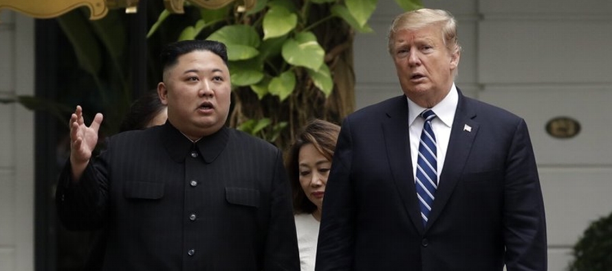 Representantes de Washington y Pyongyang no se han reunido en público desde la cumbre de...