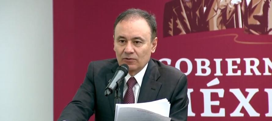 Alfonso Durazo, explicó que la Consejería Jurídica de la Presidencia de la...