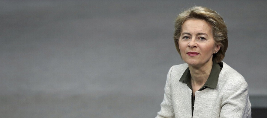 Ursula von der Leyen, la ministra alemana de Defensa, fue la inesperada candidata de la...