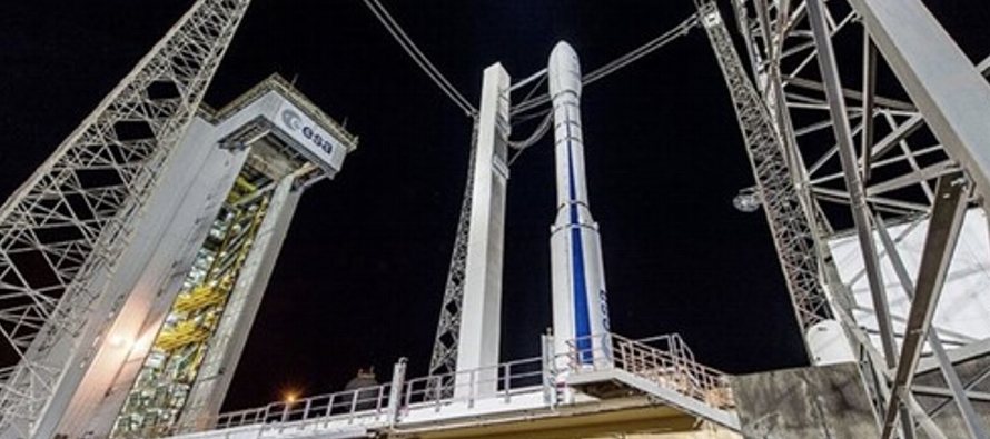 Arianespace, que comercializa el satélite, indicó en un breve comunicado el jueves...