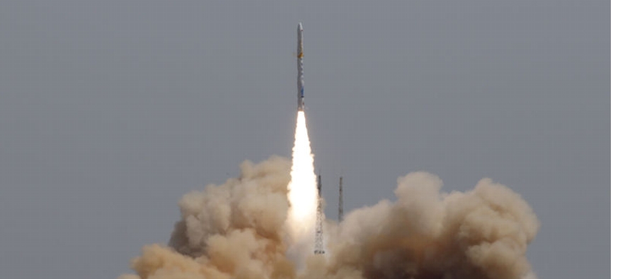 El cohete Hyperbola-1 de iSpace despegó del Centro de Lanzamiento de Satélites de...