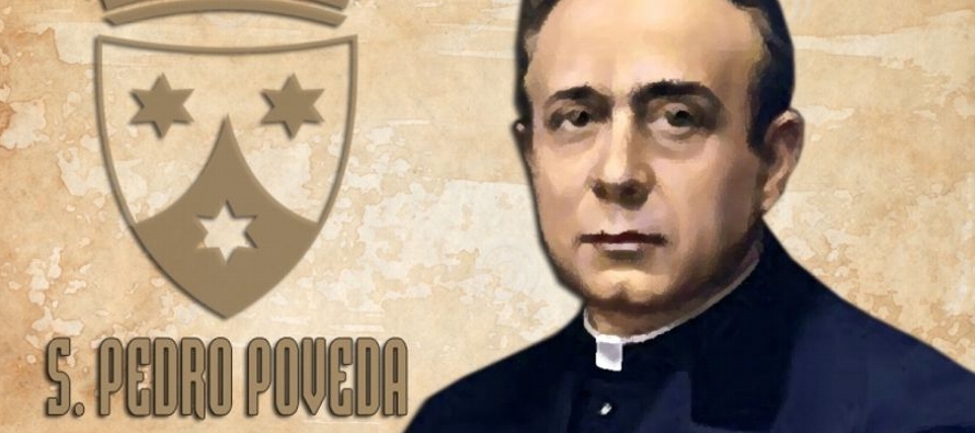 «Sacerdote y fundador de la Institución Teresiana, mártir de la guerra civil...