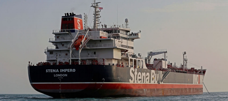 El Stena Impero fue interceptado por Irán el 19 de julio, en lo que parece ser una...