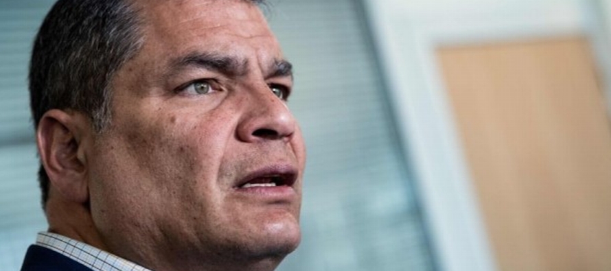 Este es el segundo caso en el que se dicta prisión preventiva a Correa, quien reside en...