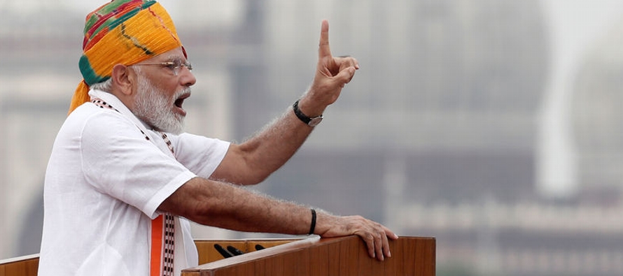 Modi habló sobre su objetivo de convertir a la India en una economía de 5 billones de...